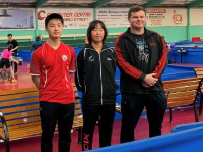 Table Tennis Canterbury's junior development program