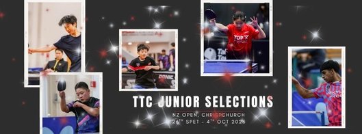 NZ Open Junior Banner